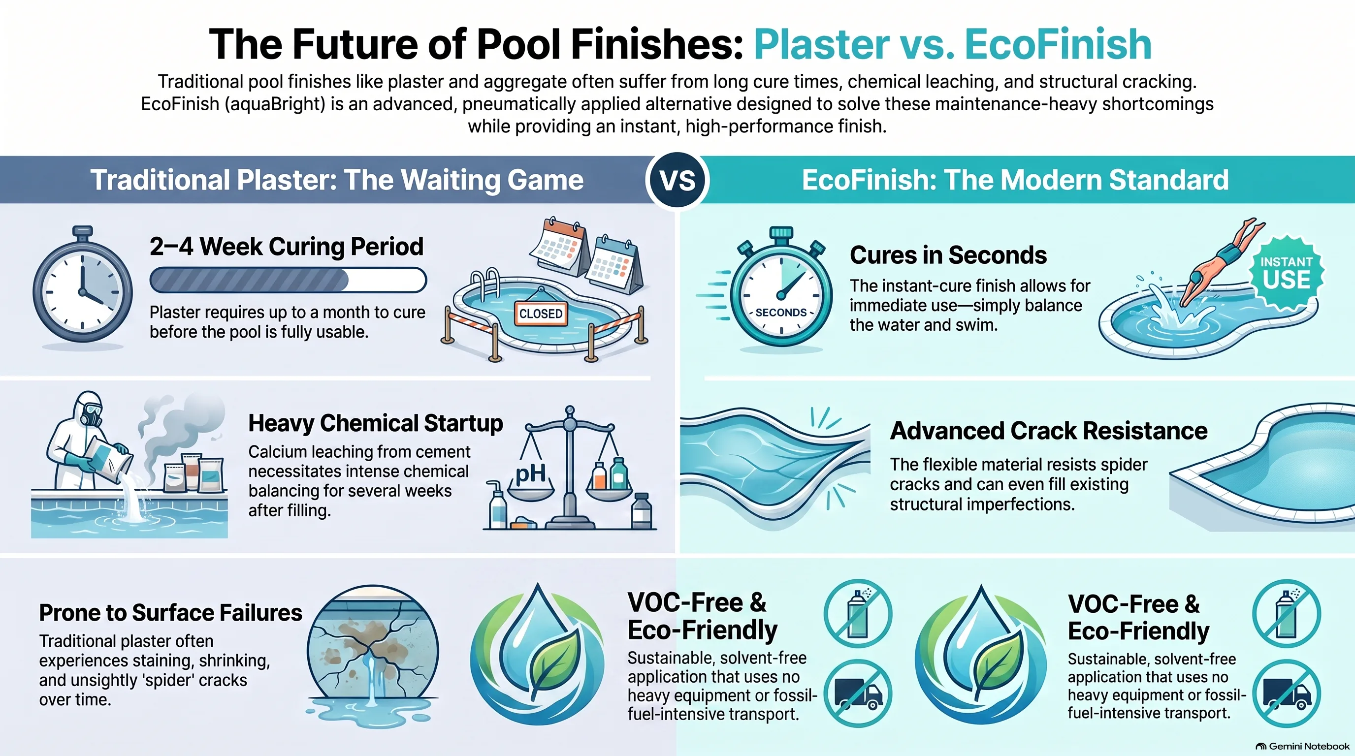 Finish Comparison at a Glance