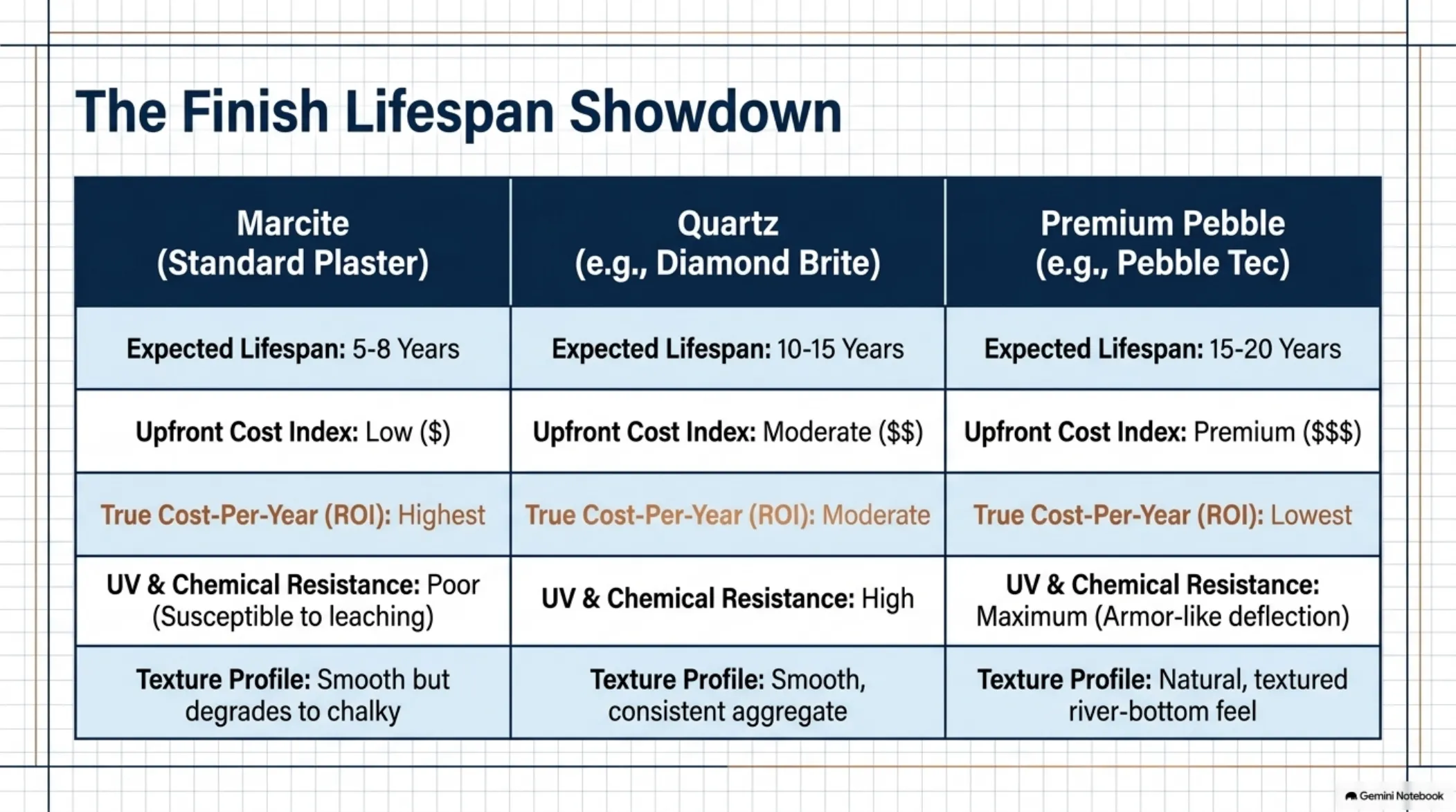The 20-Year Pool: Lifespan, Materials & ROI — slide 5