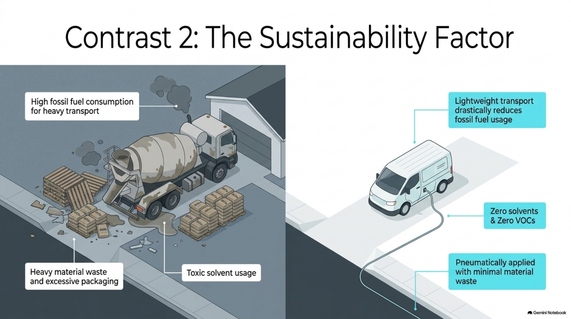 Sustainability comparison